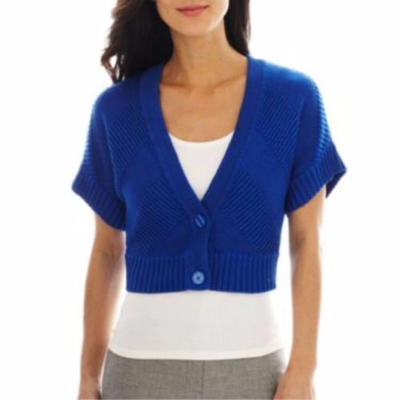 Worthington 2-Button Textured Cardigan Sweater - Picture 1 of 1